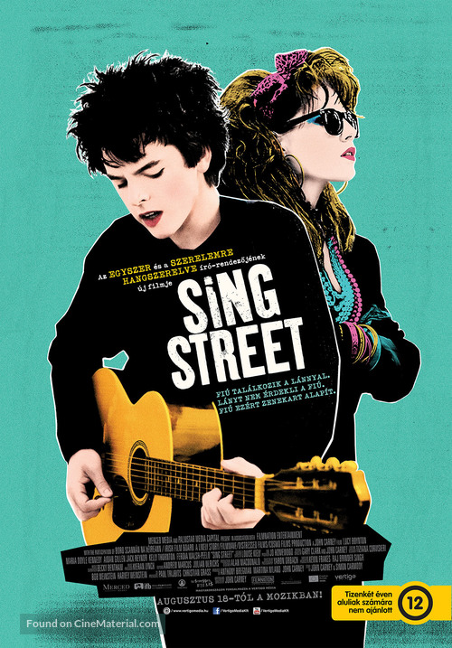 Sing Street - Hungarian Movie Poster