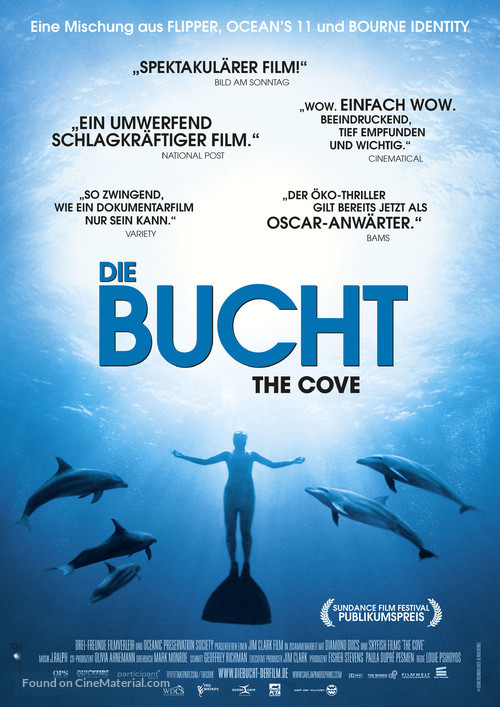The Cove - German Movie Poster