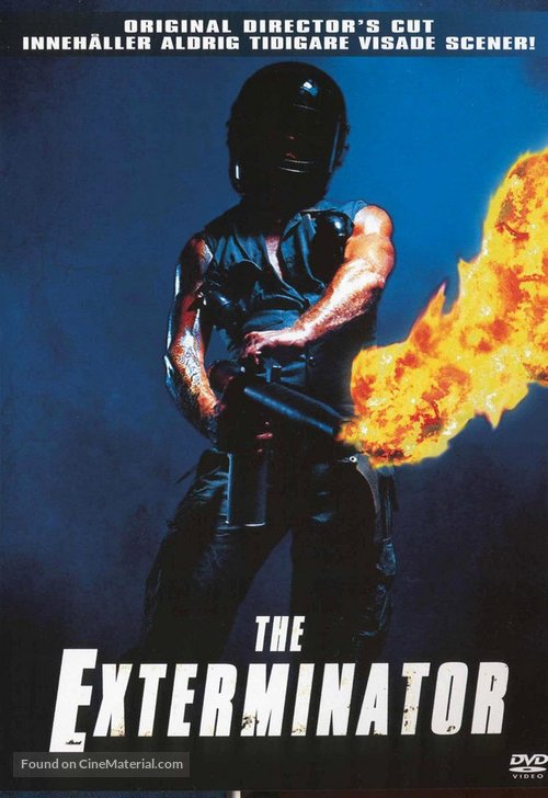 The Exterminator - Swedish DVD movie cover