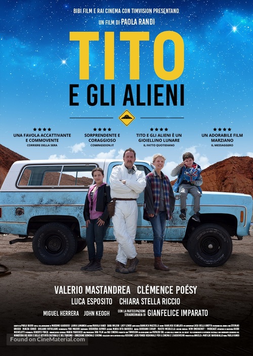 Tito e gli alieni - Italian Movie Poster