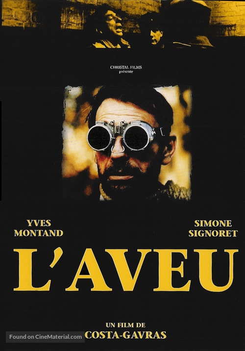 L'aveu - French DVD movie cover
