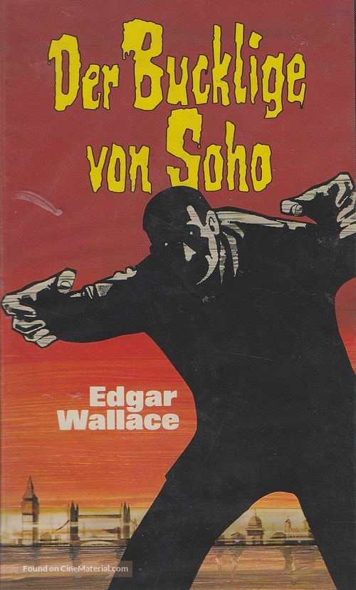 Der Bucklige von Soho - German VHS movie cover