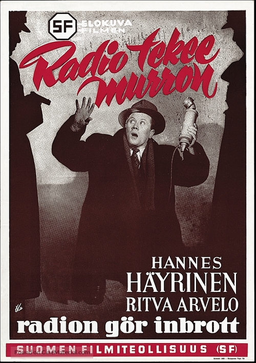 Radio tekee murron - Finnish Movie Poster