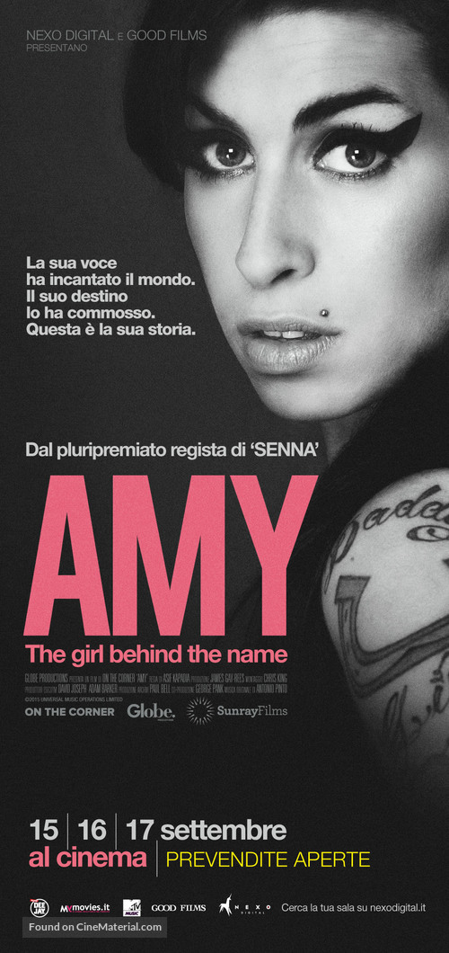Amy - Italian Movie Poster