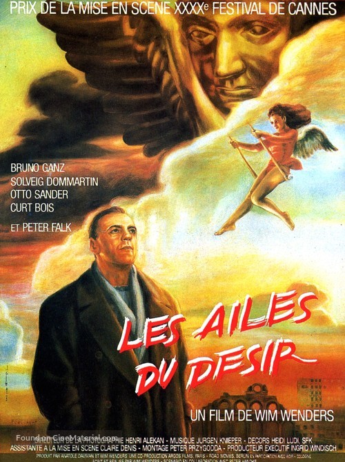 Der Himmel &uuml;ber Berlin - French Movie Poster
