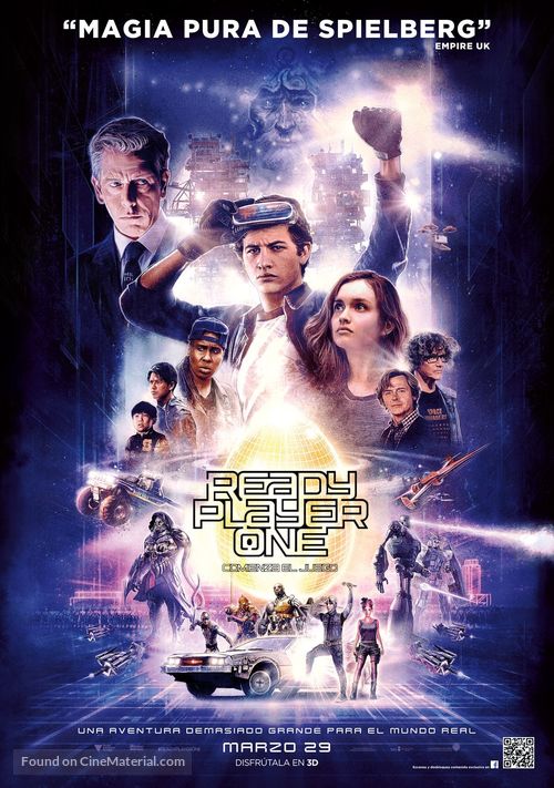 Ready Player One - Mexican Movie Poster