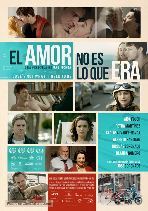 El amor no es lo que era - Spanish Movie Poster