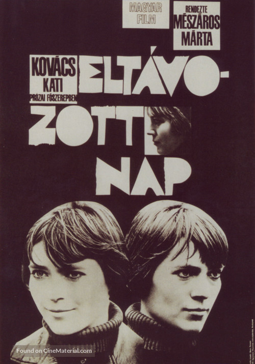 Elt&aacute;vozott nap - Hungarian Movie Poster