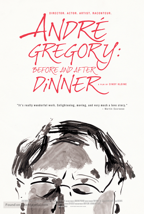 Andre Gregory: Before and After Dinner - Movie Poster