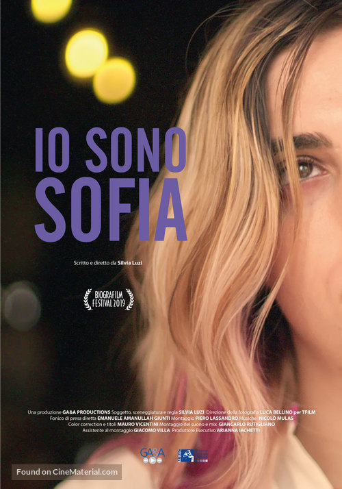 Io sono Sofia - Italian Movie Poster