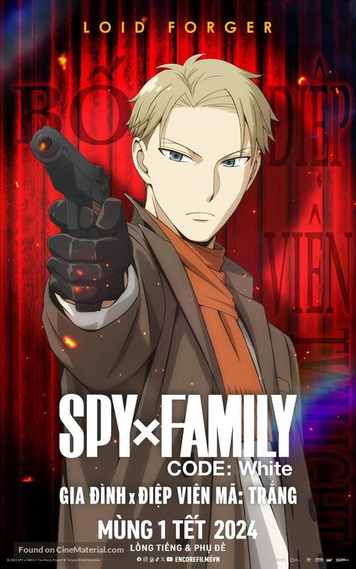 Gekijoban Spy x Family Code: White - Vietnamese Movie Poster