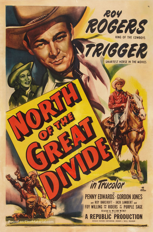 North of the Great Divide - Movie Poster