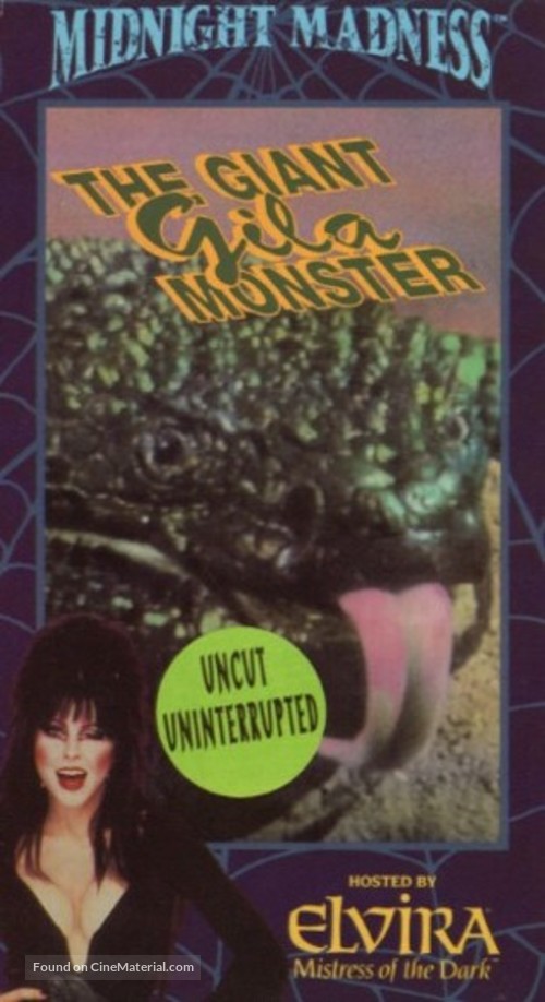 The Giant Gila Monster - VHS movie cover