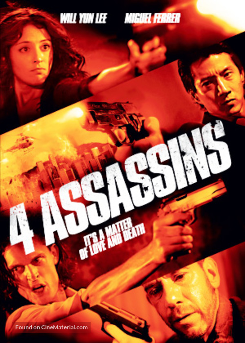 Four Assassins - DVD movie cover