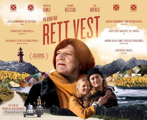 Rett Vest - Norwegian Movie Poster
