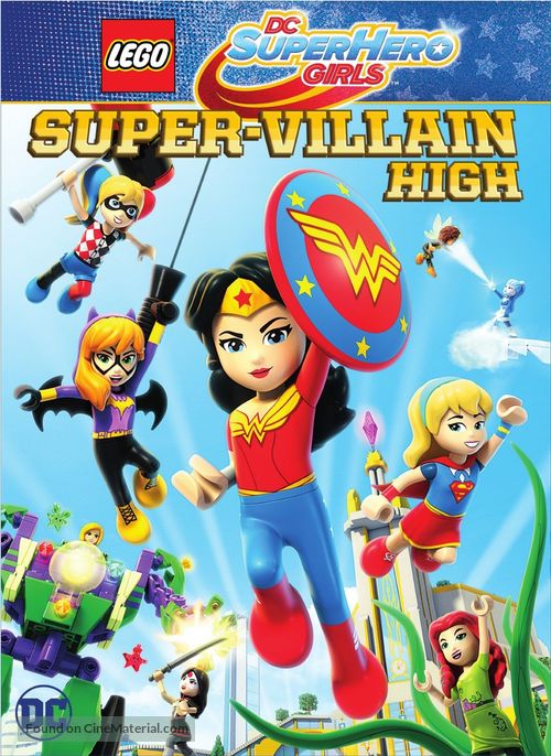 Lego DC Super Hero Girls: Super-Villain High - DVD movie cover