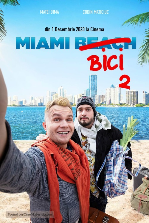 Miami Bici 2 - Romanian Movie Poster