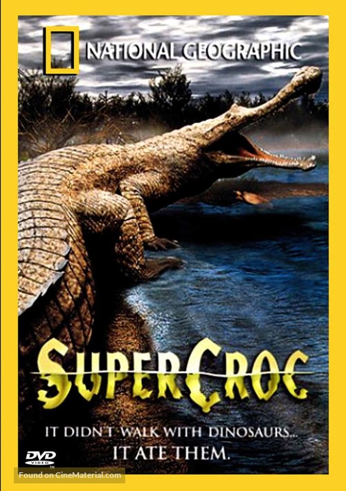 SuperCroc - DVD movie cover