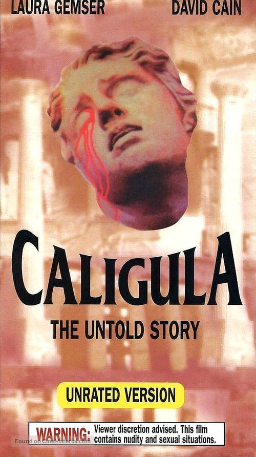 Caligola: La storia mai raccontata - VHS movie cover