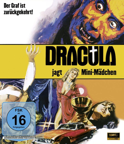 Dracula A.D. 1972 - German Blu-Ray movie cover