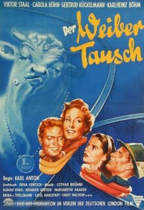 Der Weibertausch - German Movie Poster