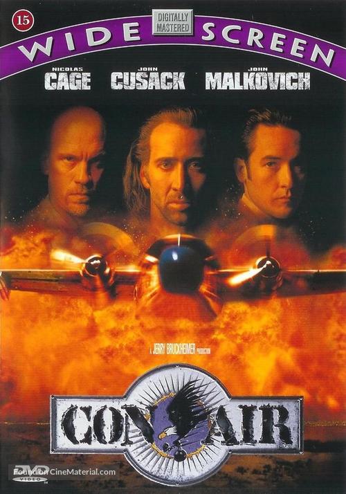 Con Air - Danish DVD movie cover