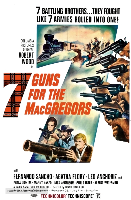 Sette pistole per i MacGregor - Movie Poster