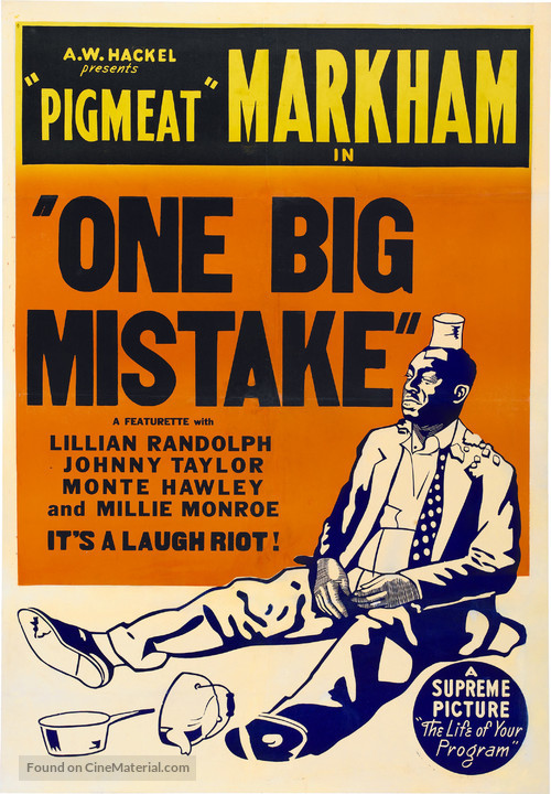 One Big Mistake - Movie Poster