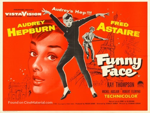 Funny Face - British Movie Poster