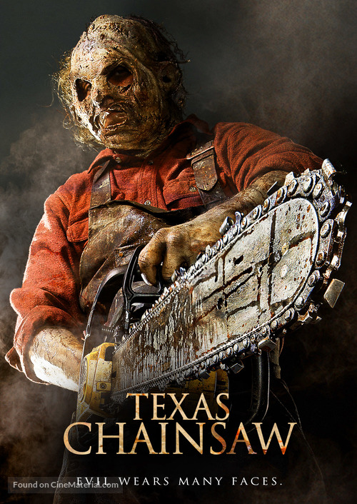 Texas Chainsaw Massacre 3D - Canadian DVD movie cover