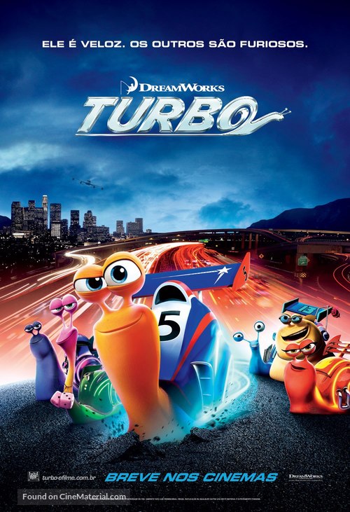Turbo - Brazilian Movie Poster