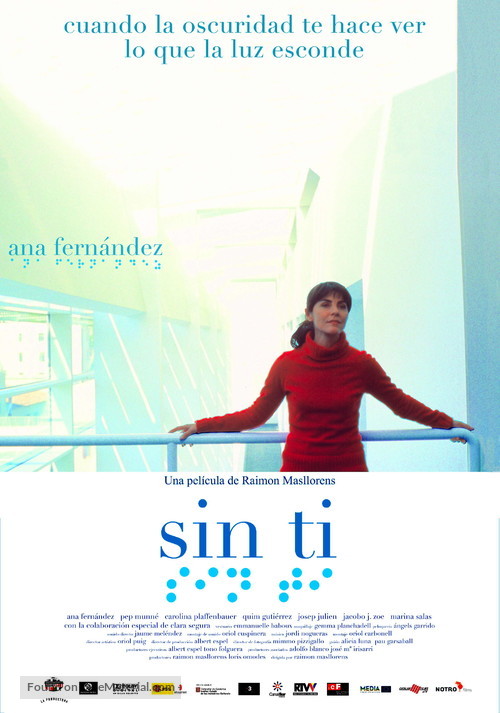 Sin t&iacute; - Spanish Movie Poster