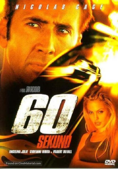 Gone In 60 Seconds - Czech Movie Cover