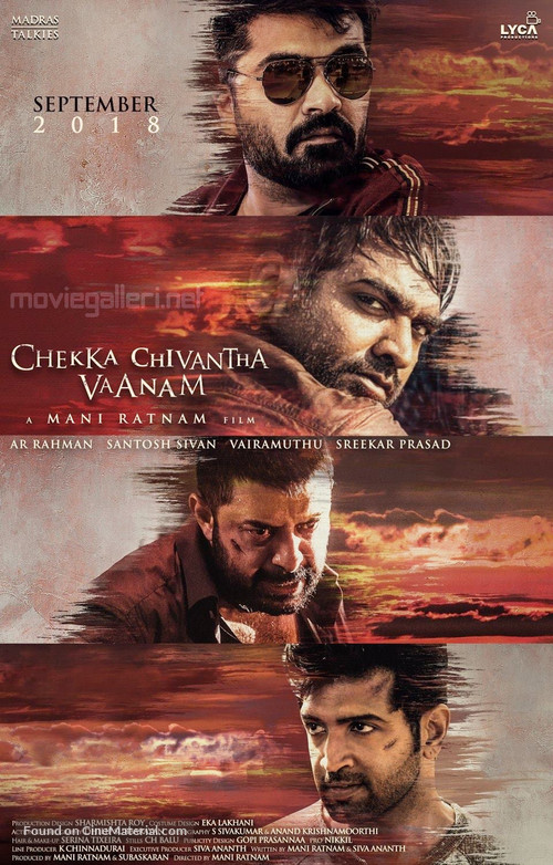 Chekka Chivantha Vaanam - Indian Movie Poster