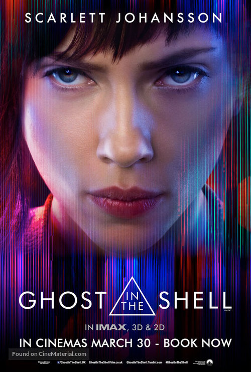 Ghost in the Shell - British Movie Poster