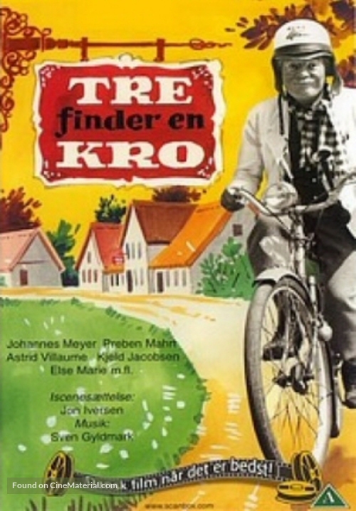 Tre finder en kro - Danish DVD movie cover