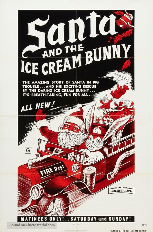 Santa and the Ice Cream Bunny - Movie Poster