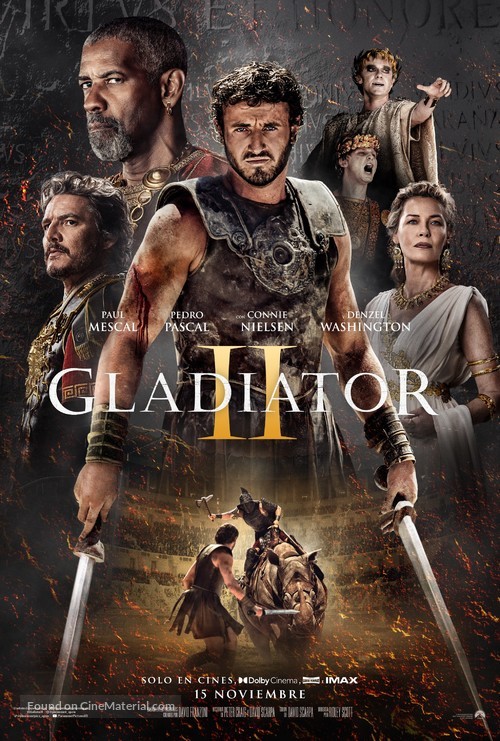 Gladiator II - Spanish Movie Poster