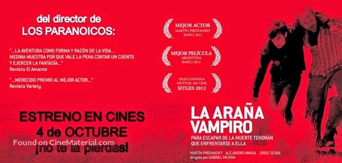 La ara&ntilde;a vampiro - Argentinian Movie Poster