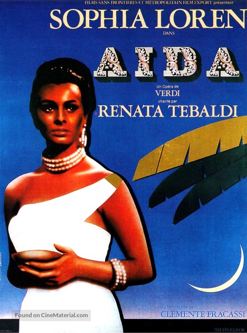 Aida - French Movie Poster