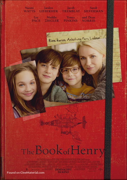 The Book of Henry - German Movie Poster