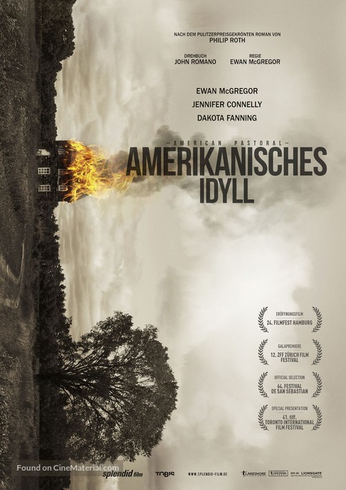 American Pastoral - German Movie Poster