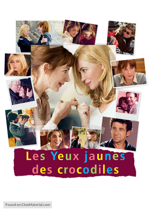 Les yeux jaunes des crocodiles - French Movie Poster