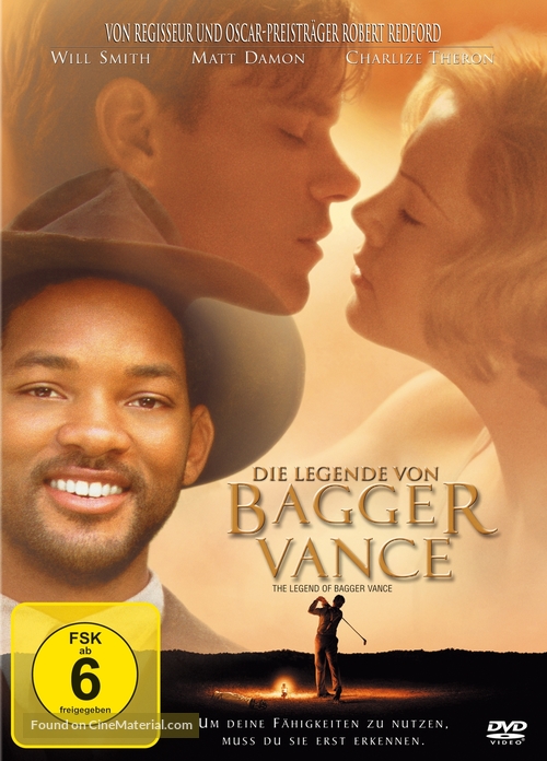 The Legend Of Bagger Vance - German DVD movie cover