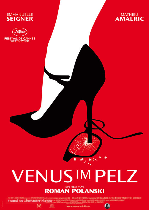 La V&eacute;nus &agrave; la fourrure - German Movie Poster