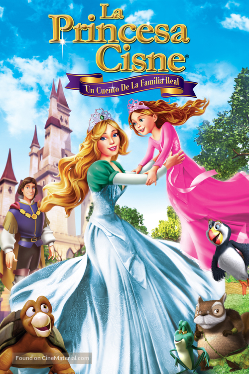 The Swan Princess: A Royal Family Tale - Spanish Movie Cover