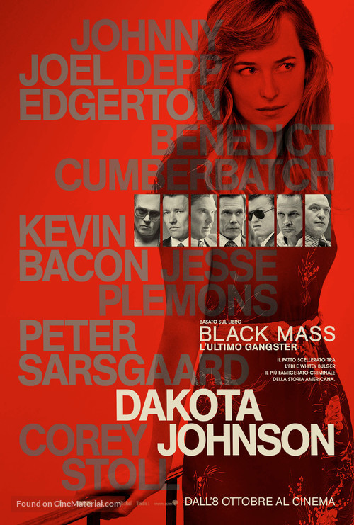 Black Mass - Italian Movie Poster