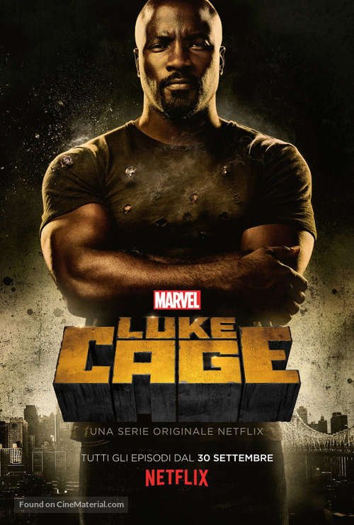 &quot;Luke Cage&quot; - Italian Movie Poster