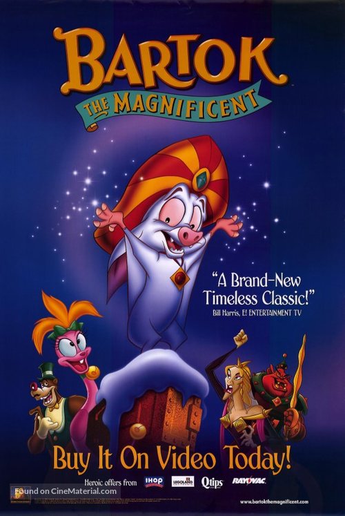 Bartok the Magnificent - Video release movie poster