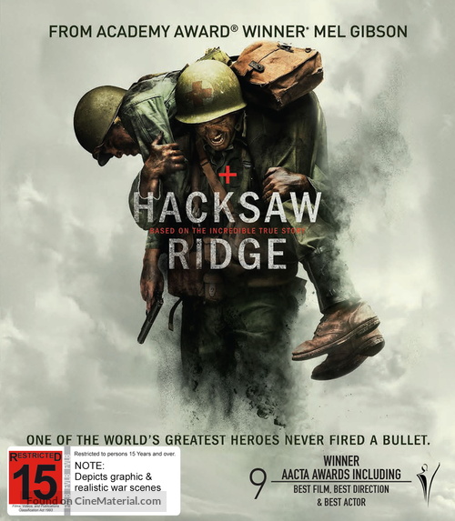 Hacksaw Ridge - Australian Movie Cover